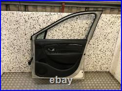 09-13 Renault Grand Scenic Mk3 Driver Side Front Door Silver Ted69 (dented)