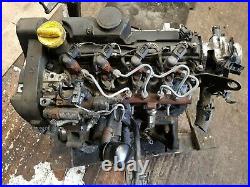 09-13 Renault Grand Scenic mk3 1.5 DCI Engine K9K832 With Injectors and Pump
