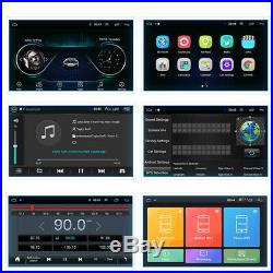 10.1 1Din Android 9.1 Adjustable Autos GPS 1GB+16GB Wifi BT Mirror Link OBD DAB