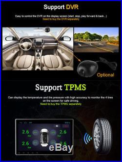 10.1'' 2Din Car Stereo Radio GPS DVD Wifi 4G BT DAB Mirror Link OBD Android 8.1