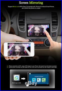 10.1''2 Din LCD Touch Car DVD Radio Navigation GPS Android 6.0 Bluetooth WIFI