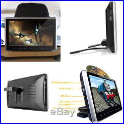 11.6 Auto Car Headrest Monitor HD Touch Button DVD Video Game Player USB/SD/FM