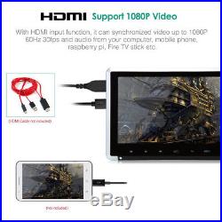 11.6 Auto Car Headrest Monitor HD Touch Button DVD Video Game Player USB/SD/FM