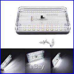 12V 36 White LED Car Interior Dome Roof Ceiling Reading Light Lamp Universal