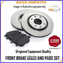 13848 Front Brake Discs And Pads For Renault Grand Scenic 1.4 16v 4/2009-4/2012