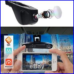 160°HD 1080P Car Hidden Wifi Camera DVR Recorder Dash Cam Support Multi Language