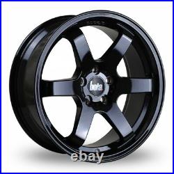 18 Bola B1 Alloy Wheels Fits Toyota Lexus Nissan Suzuki 5x114.3 Gloss Black