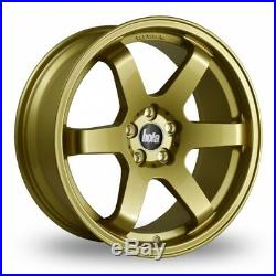 18 Bola B1 Alloy Wheels Fits Toyota Lexus Nissan Suzuki 5x114.3 Gold