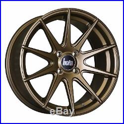 18 Bola Csr Alloy Wheels Fits Toyota Lexus Nissan Suzuki 5x114.3 Matt Bronze