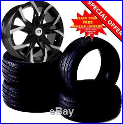 18 TREKKER Alloy Wheels Tyres 225/40r18 Nissan Renault Hyundai Dacia 5X114.3