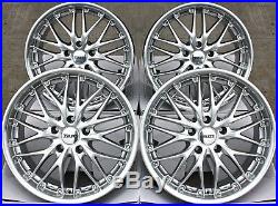 19 Alloy Wheels 19 Inch Alloys Cruize 190 Sp Deep Dish Silver Polished Lip