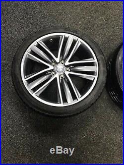 19 Genuine Infinity Q50 Alloy Wheels And Runflat Tyres Fits Infiniti Ex Fx G25