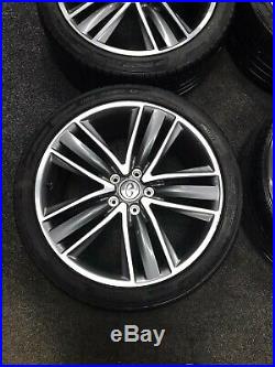 19 Genuine Infinity Q50 Alloy Wheels And Runflat Tyres Fits Infiniti Ex Fx G25