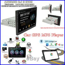 1DIN 9 Android 8.1 Car Sat Nav GPS Head Unit Wifi Audio MP5 Player Stereo Radio
