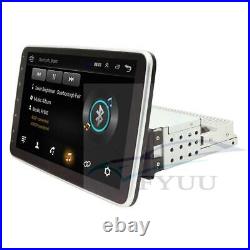 1 DIN Rotatable 9 Touch Screen Android 10.1 HD 32GB Car Stereo Radio GPS Wifi