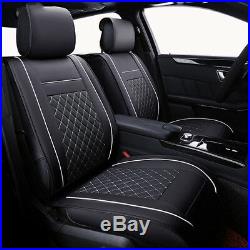 1 Set Luxury PU Leather 4-Season Car Interior Seat Cover Cushion Protection Mats