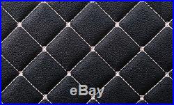 1 Set Luxury PU Leather 4-Season Car Interior Seat Cover Cushion Protection Mats
