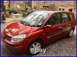 2004 RED RENAULT GRAND MEGANE SCENIC DYNAMIQUE 1.6 16v Petrol 7 seater MPV