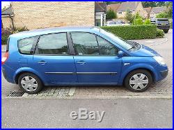 2005/05 RENAULT GRAND SCENIC 1.6 EXP-SION 16V 5DR BLUE AC 58k FSH 7 SEATS