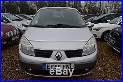2005 Renault Grand-scenic 1.6 Dynamique Vvt Silver. 7 Seats. Petrol