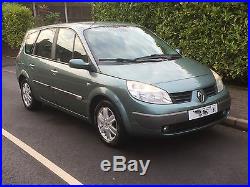 2005 Renault Grand Scenic Dyn-ique 16v 7 Seats No Reserve