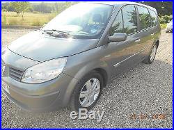 2005 Renault Grand Scenic Dyn-ique 16v Grey, 7 Seats, Only 86000 Miles