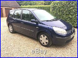 2005 Renault Grand Scenic Exp-sion 16v Blue 7 Seater