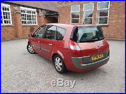2006 Renault Grand Scenic Dynamique Vvt Red