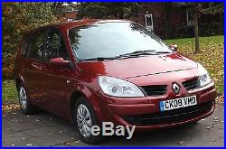 2008 08 Renault Grand Scenic, 1.6 VVT Extreme 5dr, 7 Seats