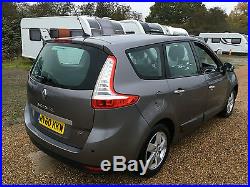 2010 RENAULT GRAND SCENIC DY-IQUE TTOM DCI GREY SALVAGE DAMAGED REPAIR 7 seater