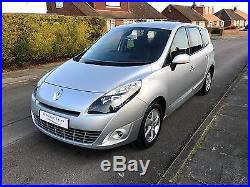2010 Renault Grand Scenic 1.5 dCi Dynamique Tom Tom 7 Seater Seats Diesel Silver