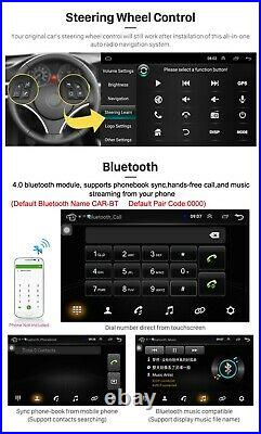 2Din Car MP5 Player Stereo Radio GPS WIFI 10.1 Android 9.1 With Removable Screen