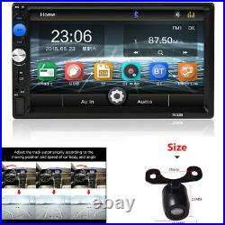 2Din Car Stereo Radio 7in BT TF USB FM MP5 Player WithIntelligent Dynamic Camera