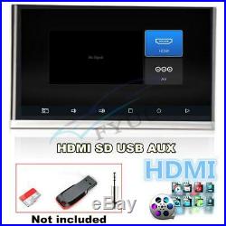 2X 12.5 HD Octa-core Android 8.1 2G+16G Wifi FM Headrest Rear Seat Monitor HDMI