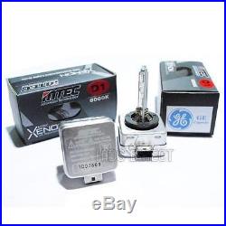 2 x MTEC D1S 8000(K) 35W HID Xenon Headlamp Bulbs W / Genuine GE Burners