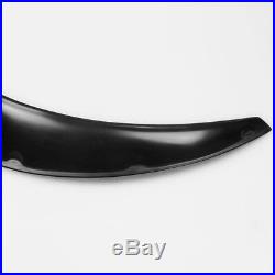 2pcs Flexible Durable Black 80cm Car Auto Sedan Body Wheel Eyebrow Fender Flares