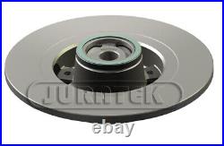 2x Brake Discs Pair Solid fits RENAULT GRAND SCENIC Mk3 1.2 Rear 2012 on 274mm