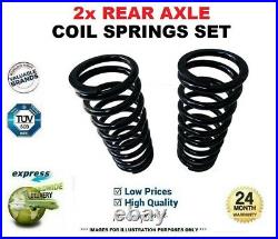 2x REAR Axle COIL SPRINGS for RENAULT GRAND SCENIC III 1.5 dCi 2009-on
