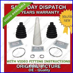 2x RENAULT OUTER CV JOINT BOOT KIT WITH CONE CUT TO SIZE NEW