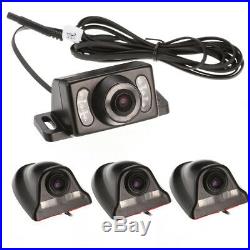 4G Wirless GPS 4CH PLA NTSC Car Realtime Video Recorder Remote&4HD 580TVL Camera