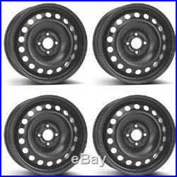 4 Alcar steel wheels 9985 6.5x16 ET49 4x100 for Renault Megane rims