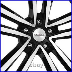 4 Dezent TA dark wheels 6.5Jx16 5x114,3 for Renault Fluence Grand Scenic Megane