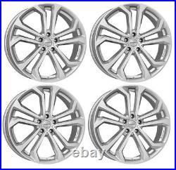 4 Dezent TA silver wheels 8.0Jx18 5x114,3 for Renault Clio Fluence Grand Scenic