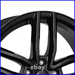 4 Dezent TR black wheels 7.5Jx18 5x114,3 for Renault Fluence Grand Scenic Koleos
