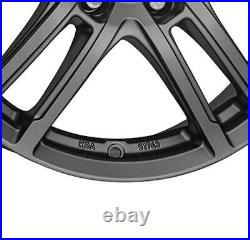 4 Dezent TZ graphite wheels 6.5Jx16 4x100 for Renault Captur Clio Grand Modus Gr