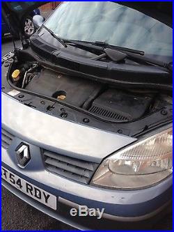 54 renault grand scenic 1.9 DCI spares or repair project 7 seat