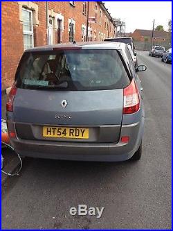54 renault grand scenic 1.9 DCI spares or repair project 7 seat