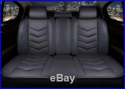 6D PU Leather Gray Car Seat Covers Cars Cushion For Auto Accessories Car-Styling