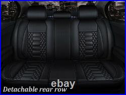 6D Surround Full Set PU Leather Car Seat Cover Cushion Auto Interior Accessories