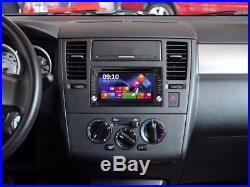 6.2 2Din HD 7-Color GPS Nav Car SUV Stereo DVD CD Player FM BT Europe Map Card